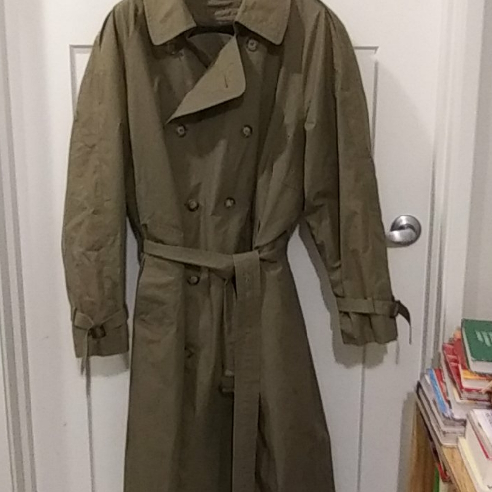 London fog trench coat